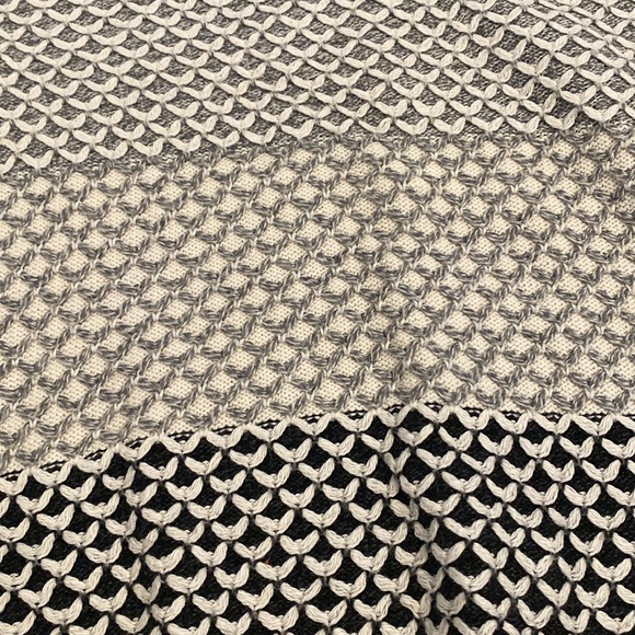 Madewell sweater grey with zigzag yarn detail - Picture 3 of 4